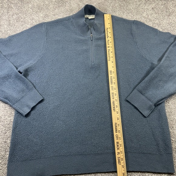 Orvis Pullover Mens XL Teal/green Quarter Zip Lightweight Performance Top - Picture 6 of 11
